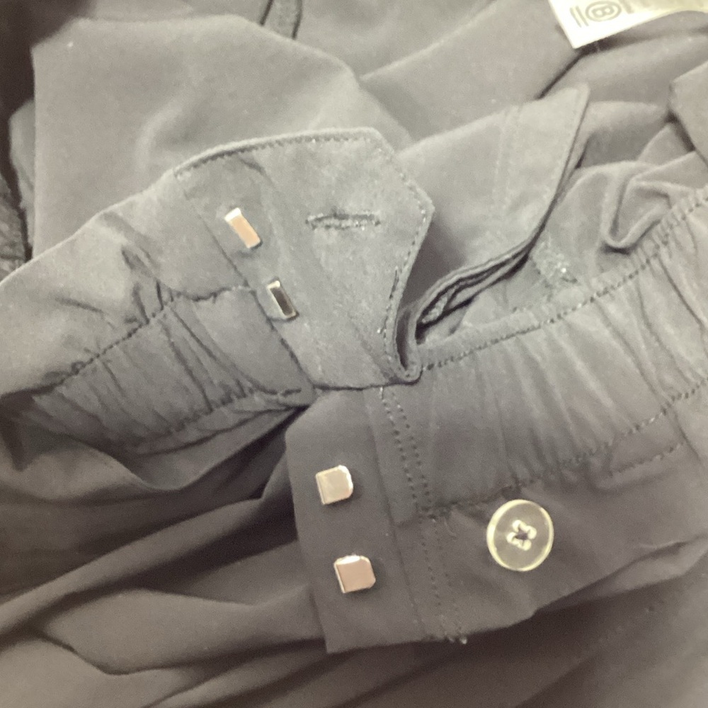 Athleta Black size 10 tie belt Pants - Picture 9 of 13